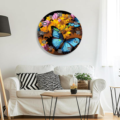 Paint the Moment – Butterfly Bloom Clock Kit