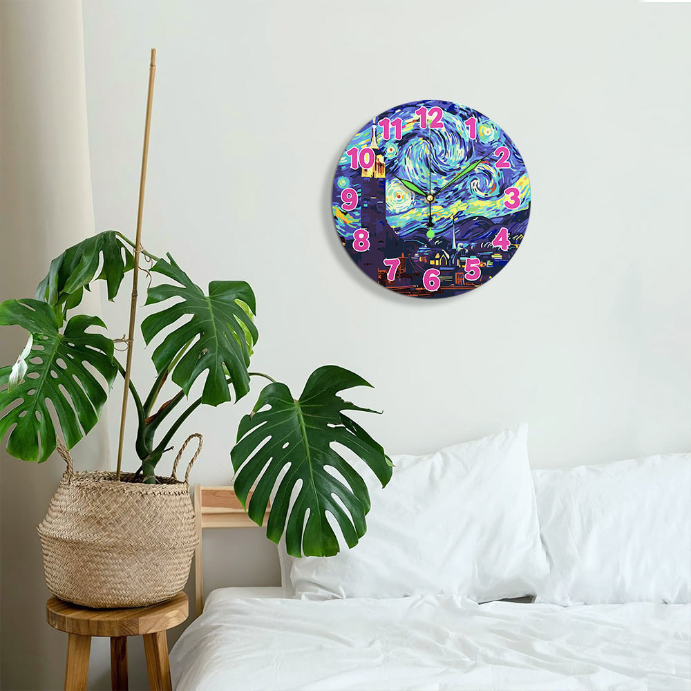 Paint the Moment – Starry Night Clock Kit