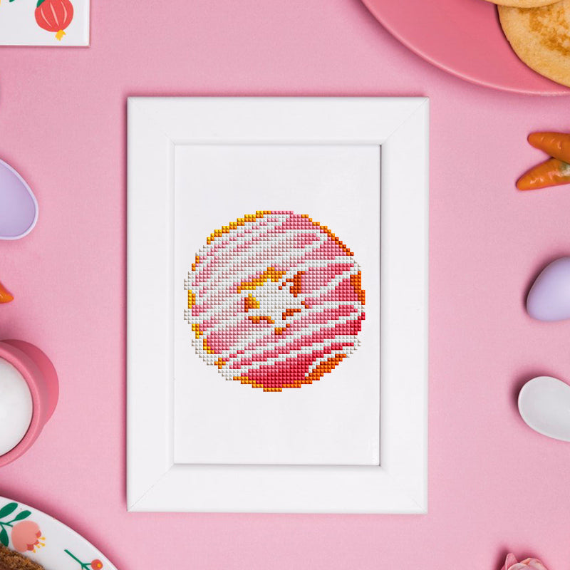 12 Assorted Food Diamond Paintings