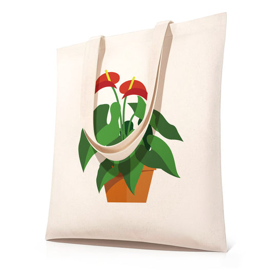 Anthurium Bloom Tote Paint by Numbers Kit