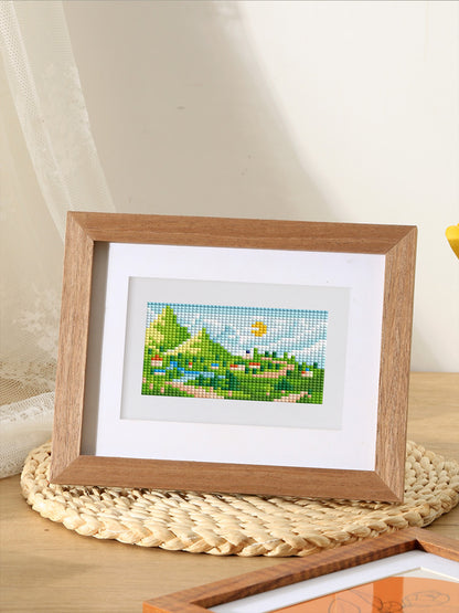 10 Assorted Scenery Diamond Paintings