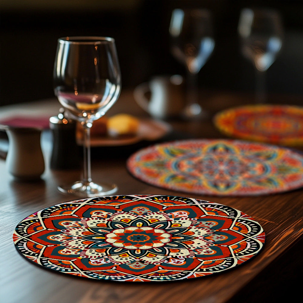6 Piece Christmas Placemat Set 20cm - Set 16