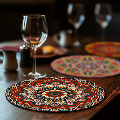 6 Piece Christmas Placemat Set 20cm - Set 16