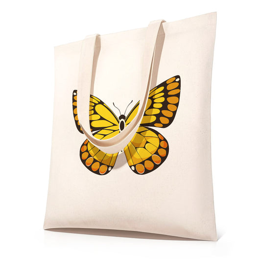 Golden Monarch Tote – Sunset Butterfly Edition Paint by Numbers Kit