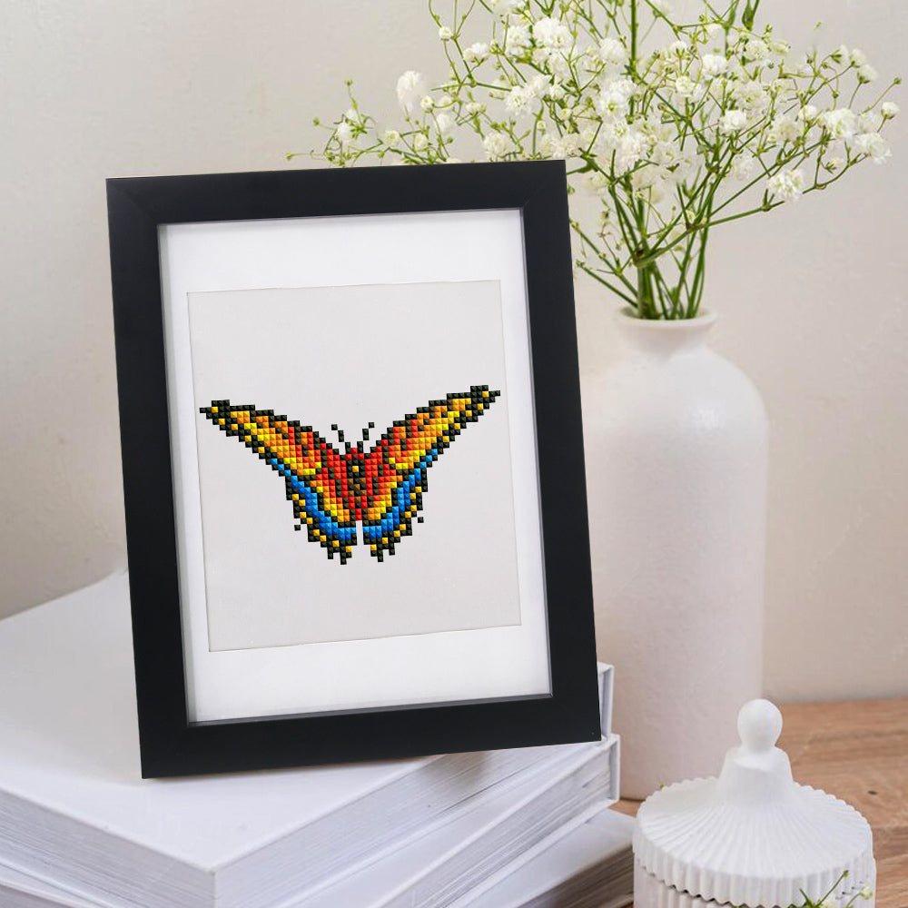 12 Assorted Butterfly Diamond Paintings - Set 2