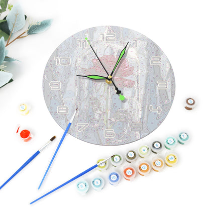 Paint the Moment – Enchanted Rose Clock Kit
