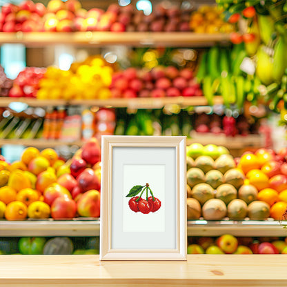 12 Assorted Fruit Diamond Paintings