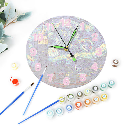 Paint the Moment – Starry Night Clock Kit