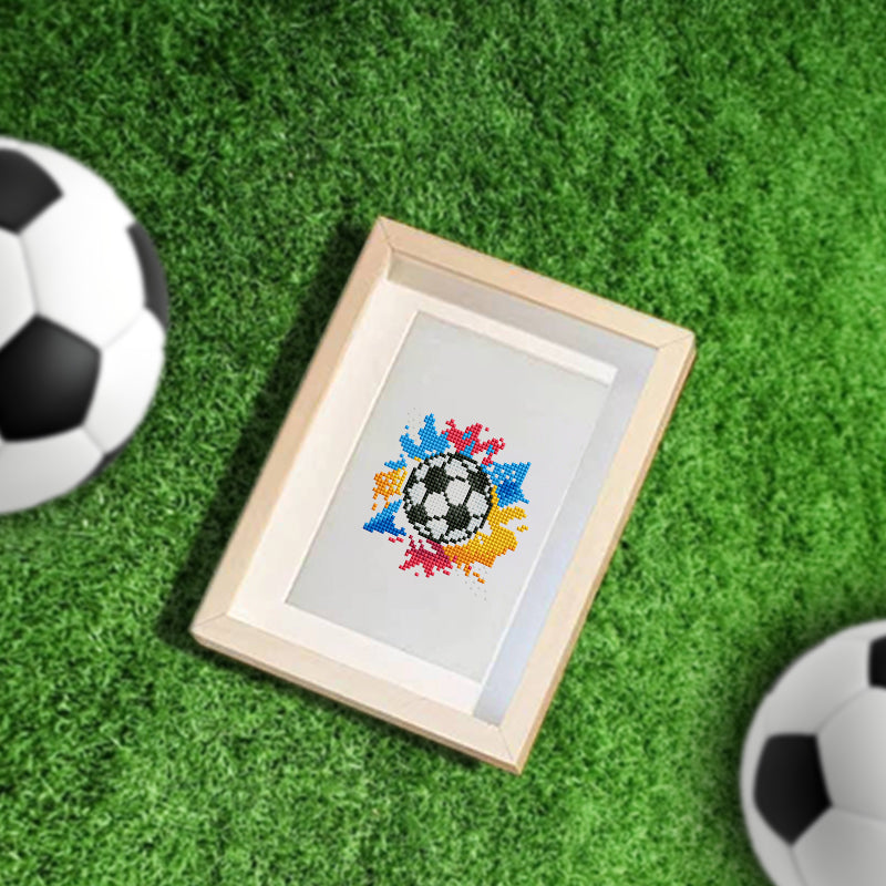 12 Assorted Soccer Diamond Paintings