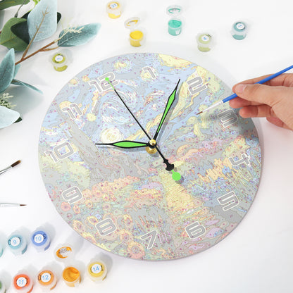 Paint the Moment – Starry Garden Clock Kit