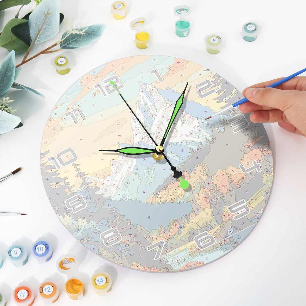 Paint the Moment – Mountain Majesty Clock Kit