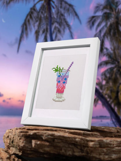 12 Assorted Drink Diamond Paintings - Set 1