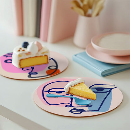 6 Piece Christmas Placemat Set 20cm - Set 14