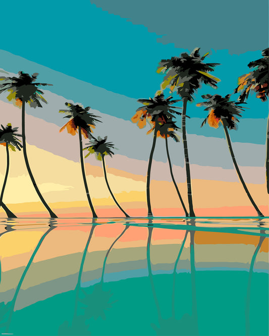 Tropical Palm Trees