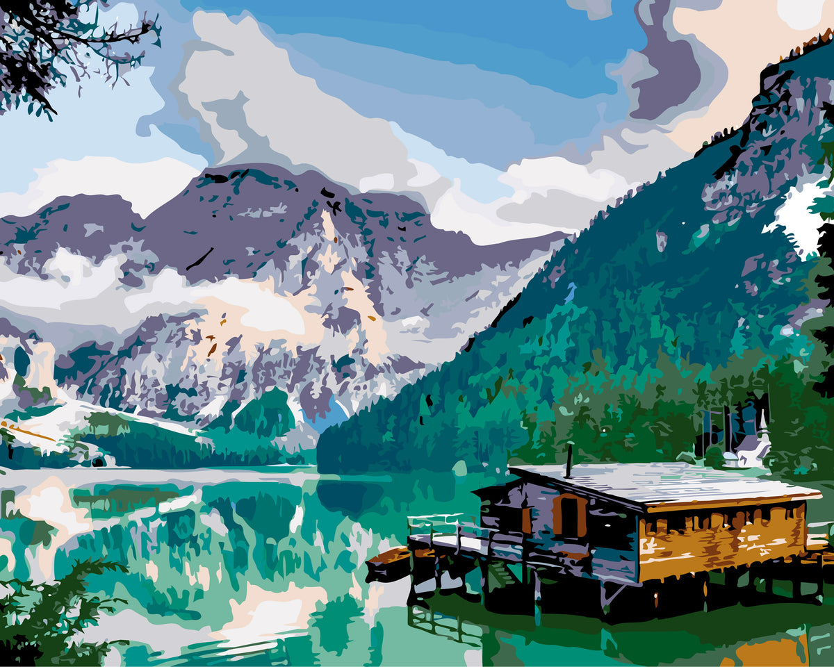 Vibrant Paint Your Numbers Review View Illustration Vibrant Paint Your Numbers Review View Illustration