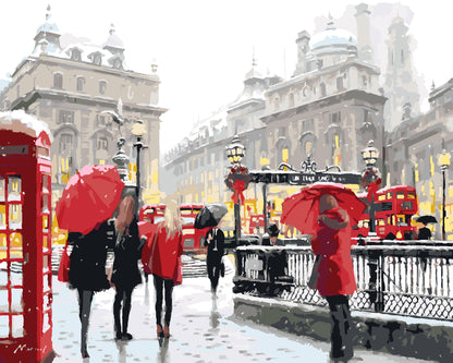 London In Snow