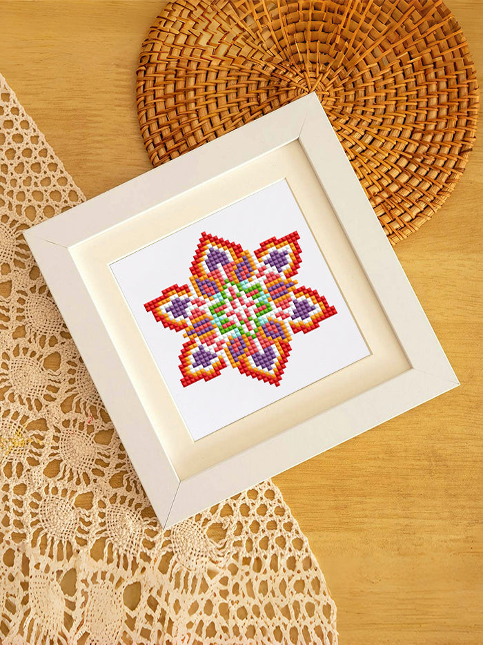 12 Assorted Mandala Diamond Paintings