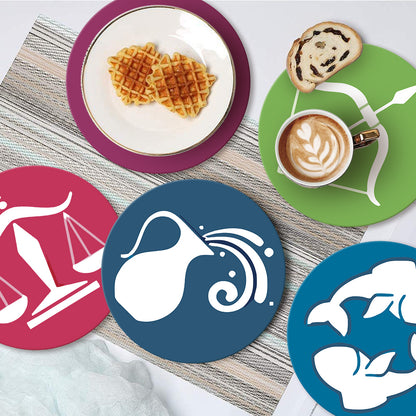 6 Piece Christmas Placemat Set 20cm - Set 20