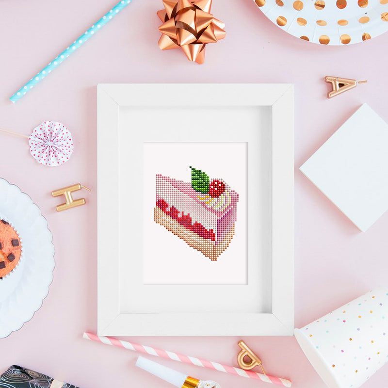 12 Assorted Food Diamond Paintings