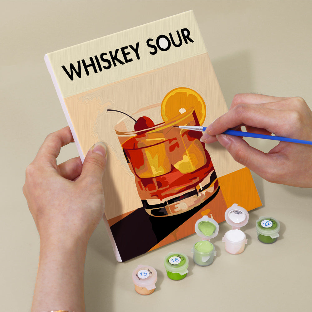 Spirited Strokes 6 Pack Mini Paint by Numbers Kit