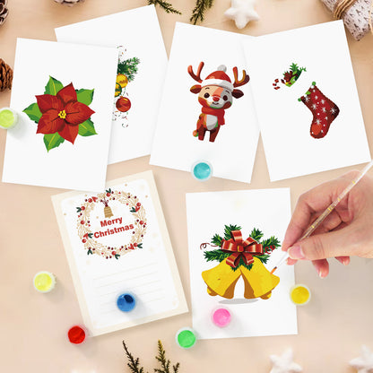 Christmas Magic Postcard Paint Kit