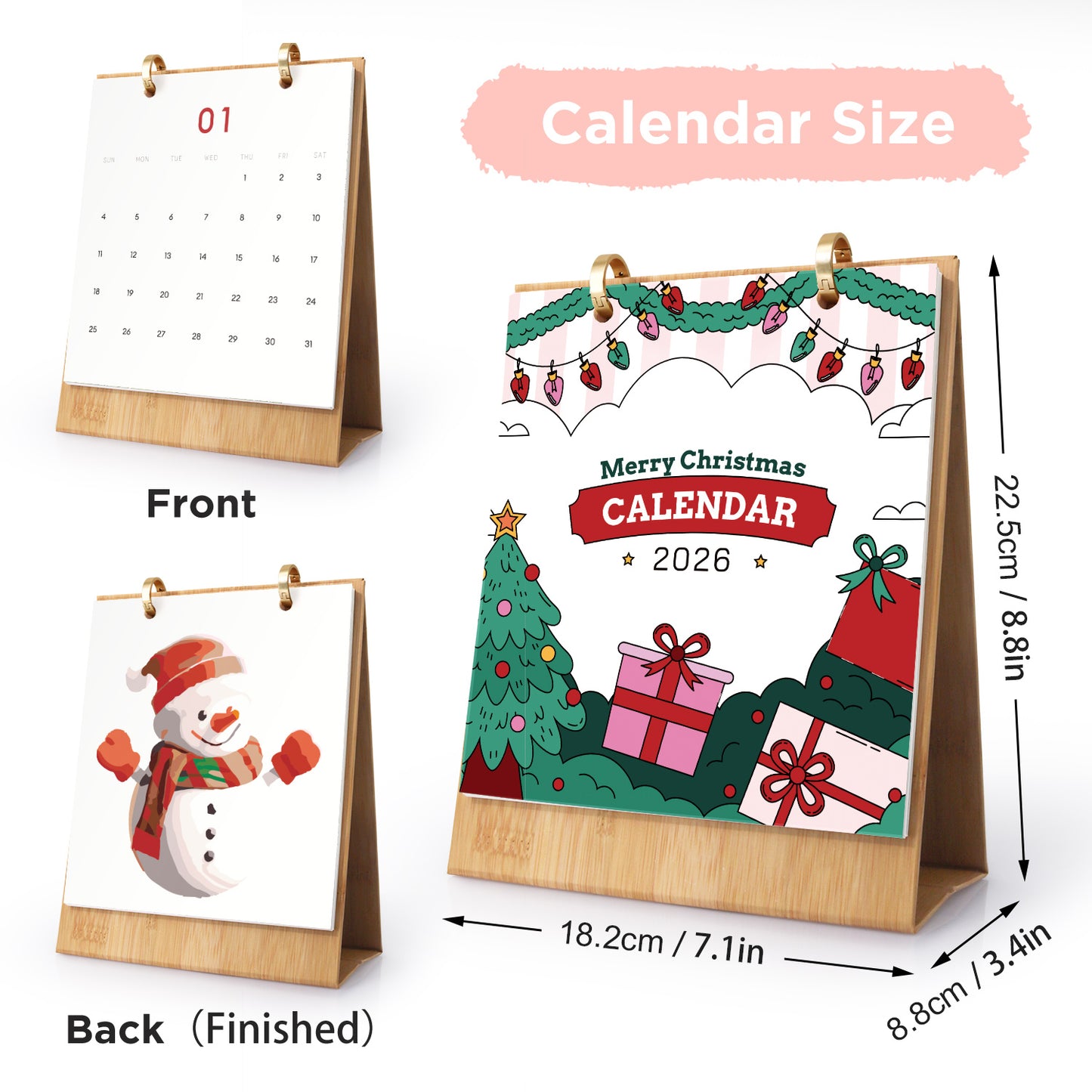 A Year of Cheer 2026: Christmas Paint-by-Numbers Calendar