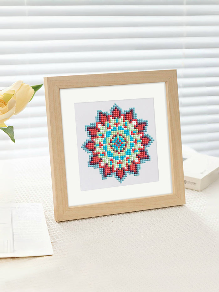 12 Assorted Mandala Diamond Paintings