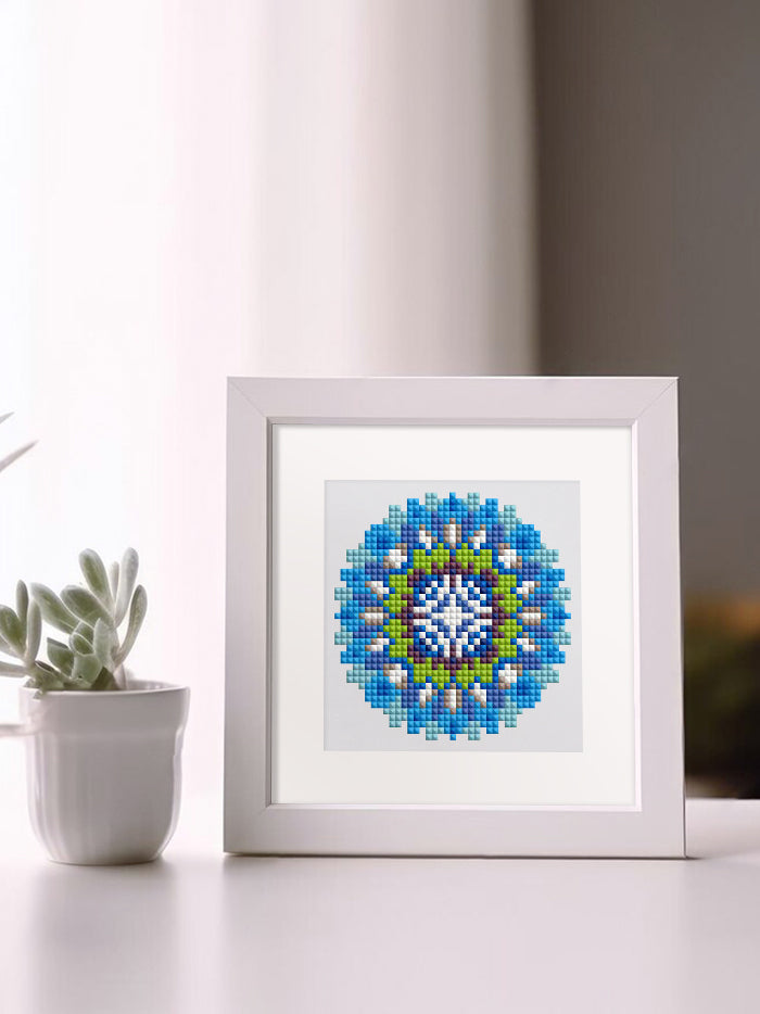 12 Assorted Mandala Diamond Paintings