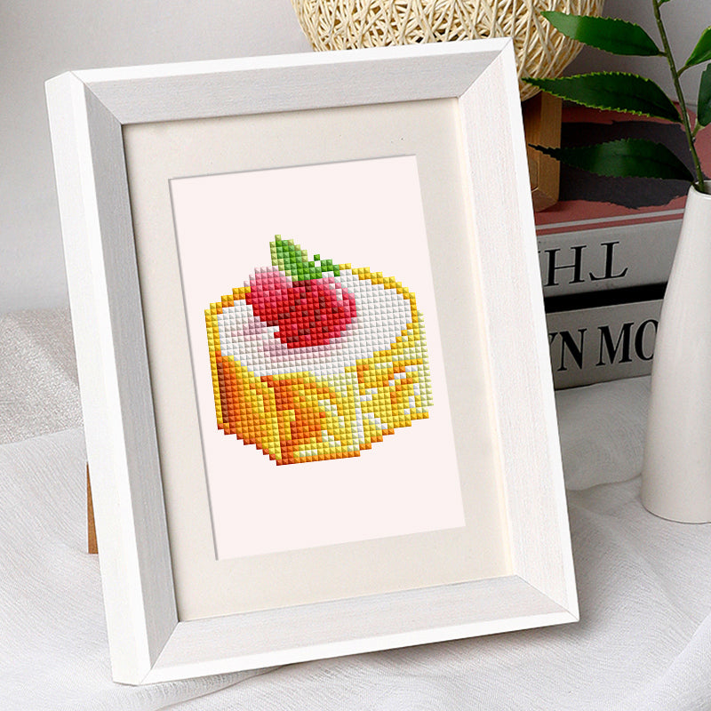 12 Assorted Food Diamond Paintings