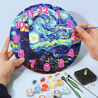 Paint the Moment – Starry Night Clock Kit