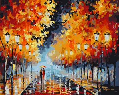 Leonid Afremov Couple In The Night