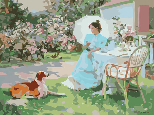 Woman In The Garden