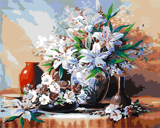Lilie bunte Blumen