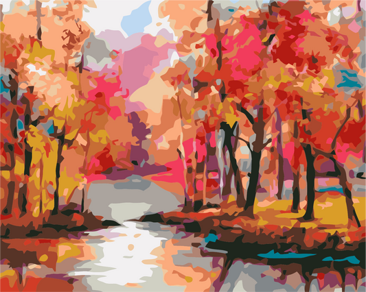 Colorful Autumn Trees