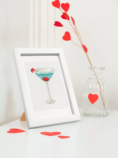 12 Assorted Drink Diamond Paintings - Set 1