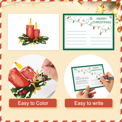 Holiday Cheer Postcard Paint Kit