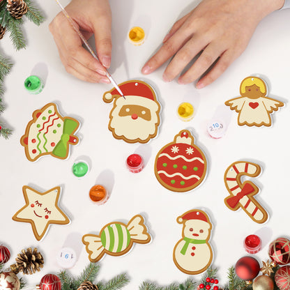 Sweet Holiday Classics Paintable Ornaments