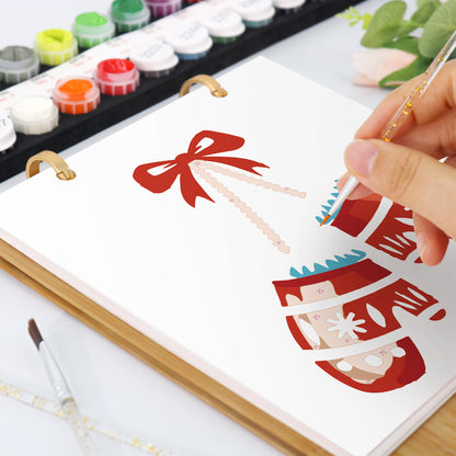 A Year of Cheer 2026: Christmas Paint-by-Numbers Calendar