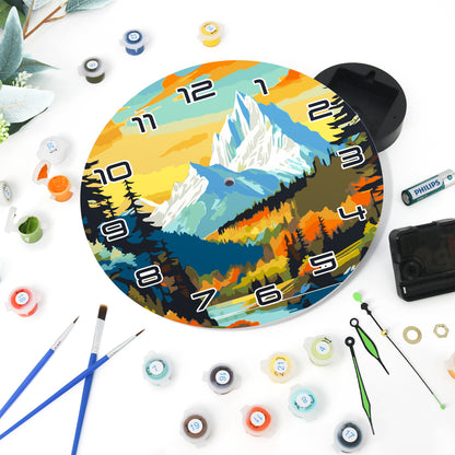 Paint the Moment – Mountain Majesty Clock Kit