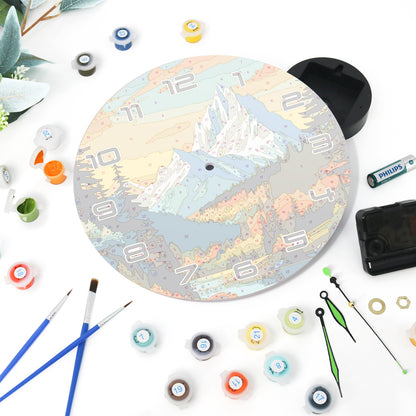 Paint the Moment – Mountain Majesty Clock Kit