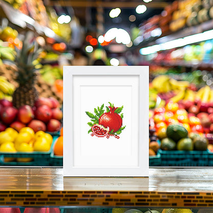 12 Assorted Fruit Diamond Paintings