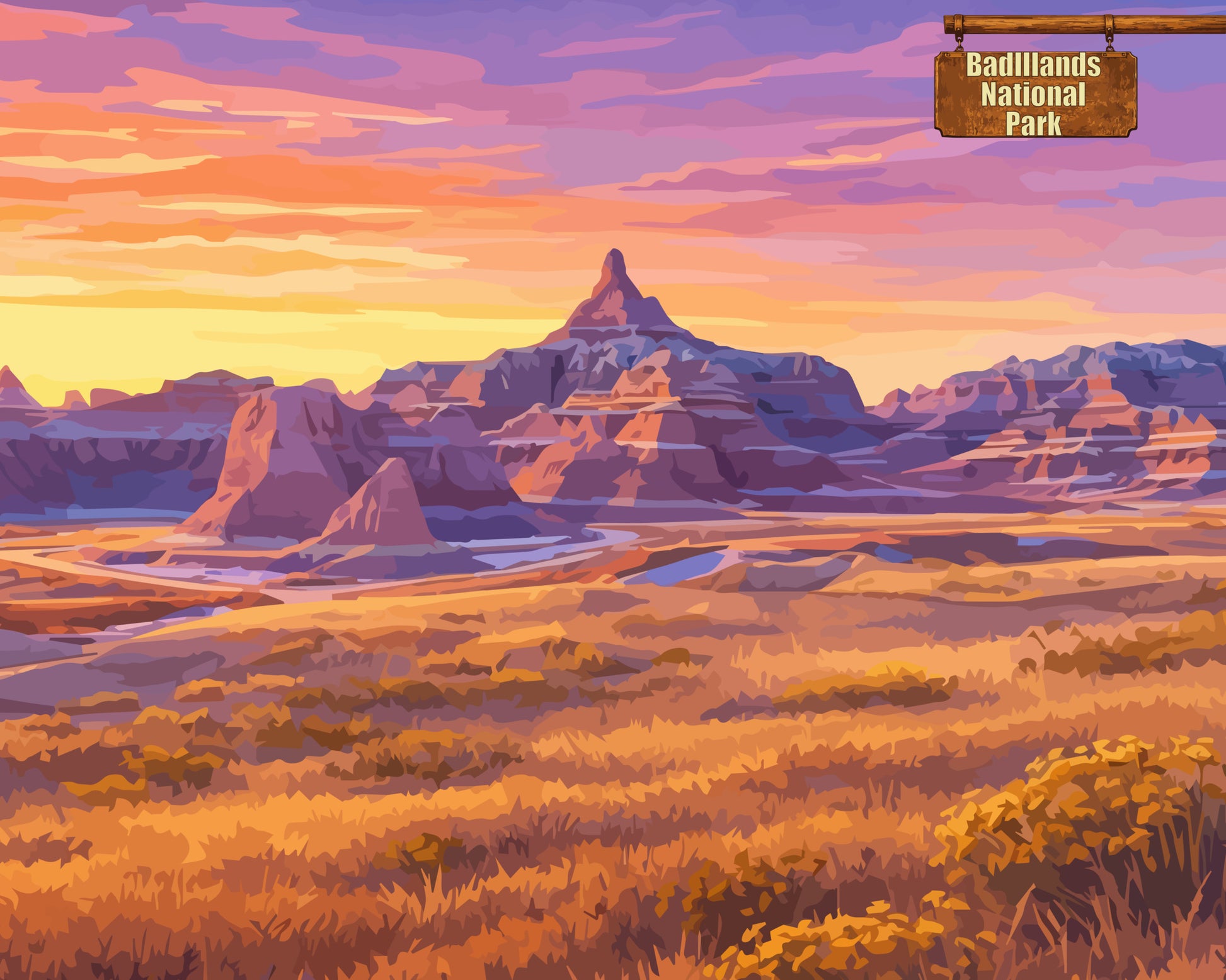 Badlands National Park - Set 1