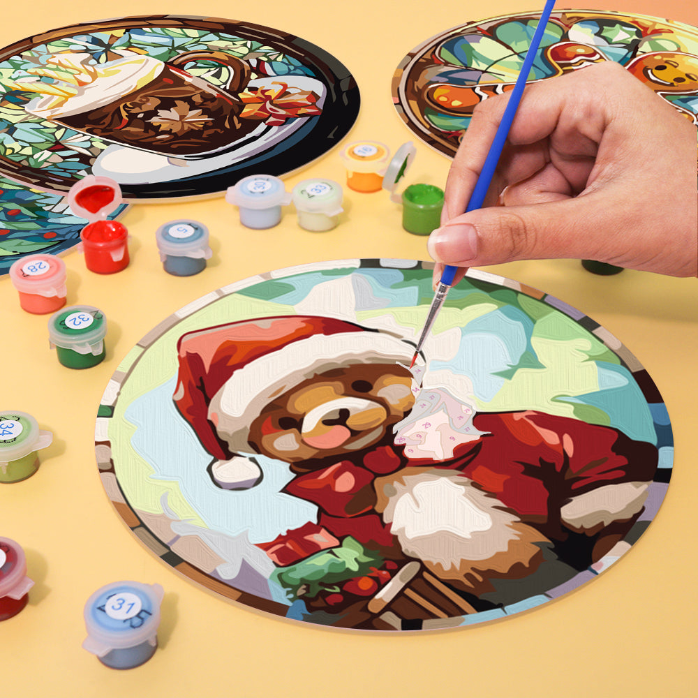 6 Piece Christmas Placemat Set 20cm V2