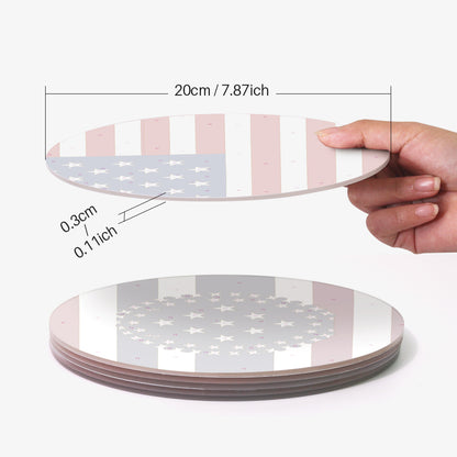 6 Piece Christmas Placemat Set 20cm - Set 5