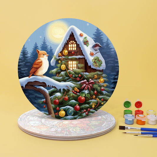 6 Piece Christmas Placemat Set 20cm - Set 6