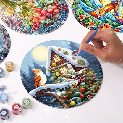 6 Piece Christmas Placemat Set 20cm - Set 6