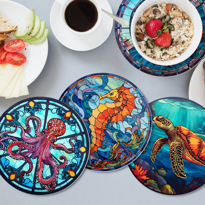 6 Piece Christmas Placemat Set 20cm - Set 7