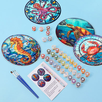 6 Piece Christmas Placemat Set 20cm - Set 7