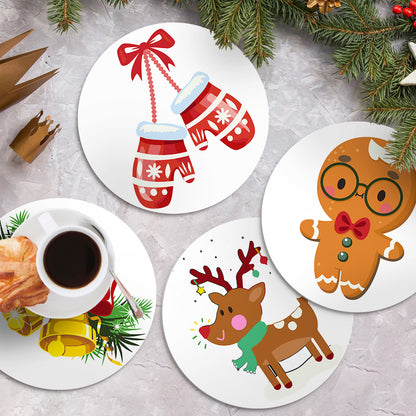 6 Piece Christmas Placemat Set 20cm - Set 23