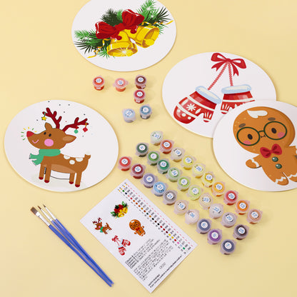 6 Piece Christmas Placemat Set 20cm - Set 23